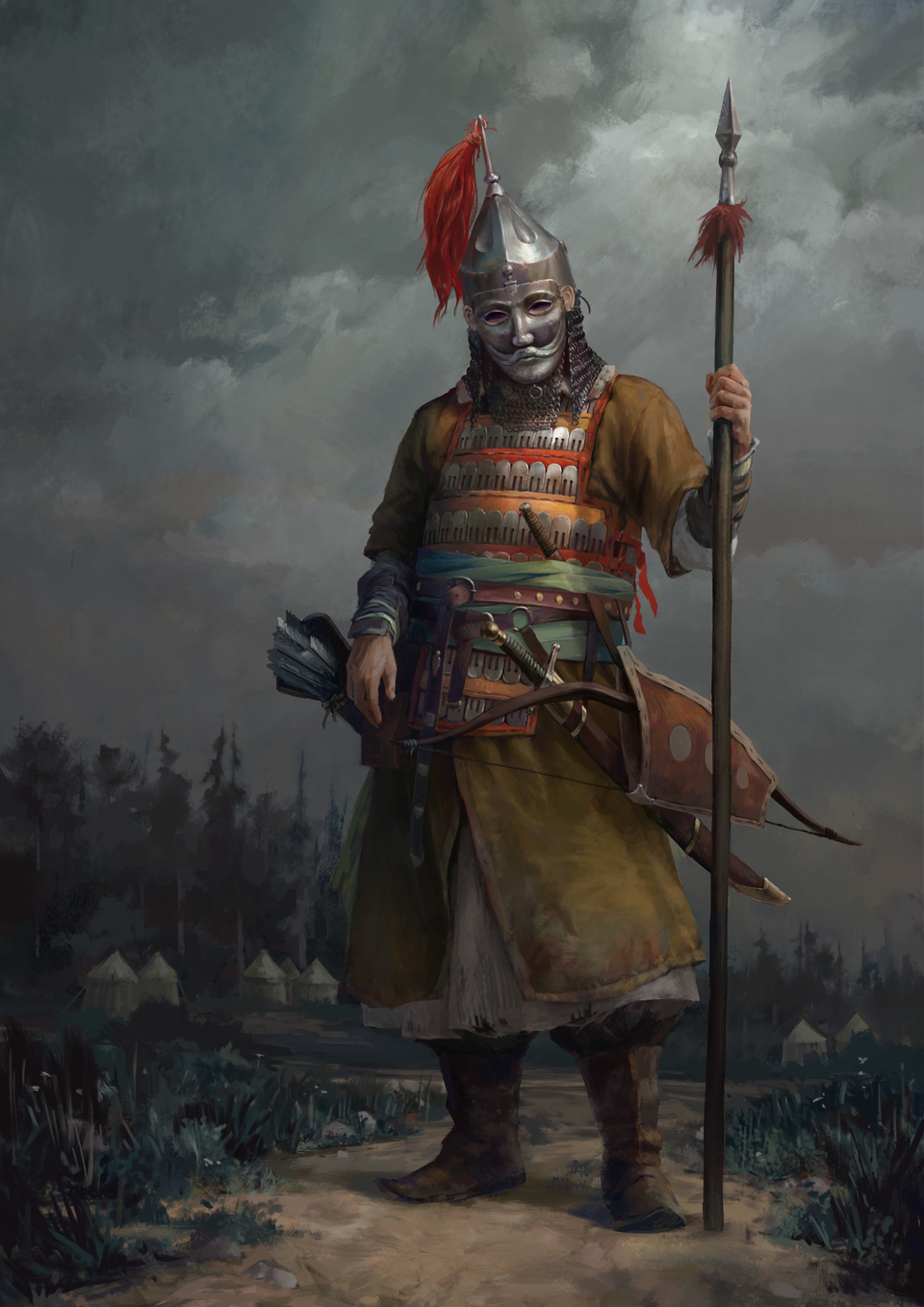 Kingdom Come Deliverance Skalitz Map Screenshot & Character Artwork
